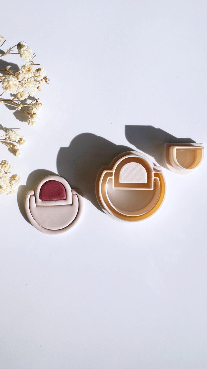 Embossed circle and stud cutter set - Goat Corp