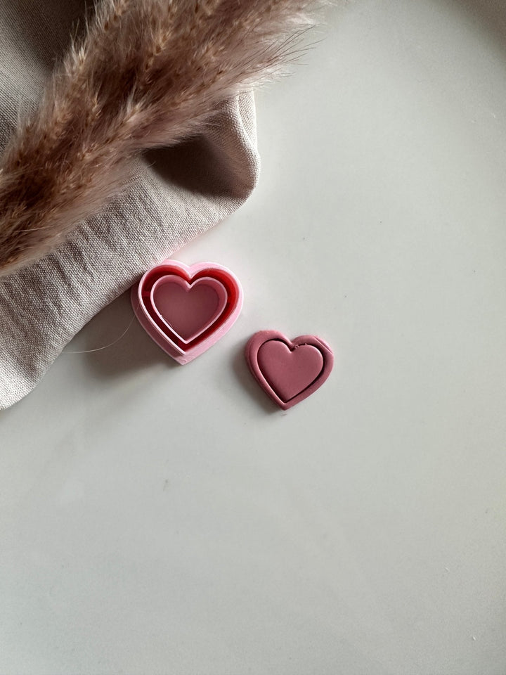 Embossed heart cutter - Goat Corp