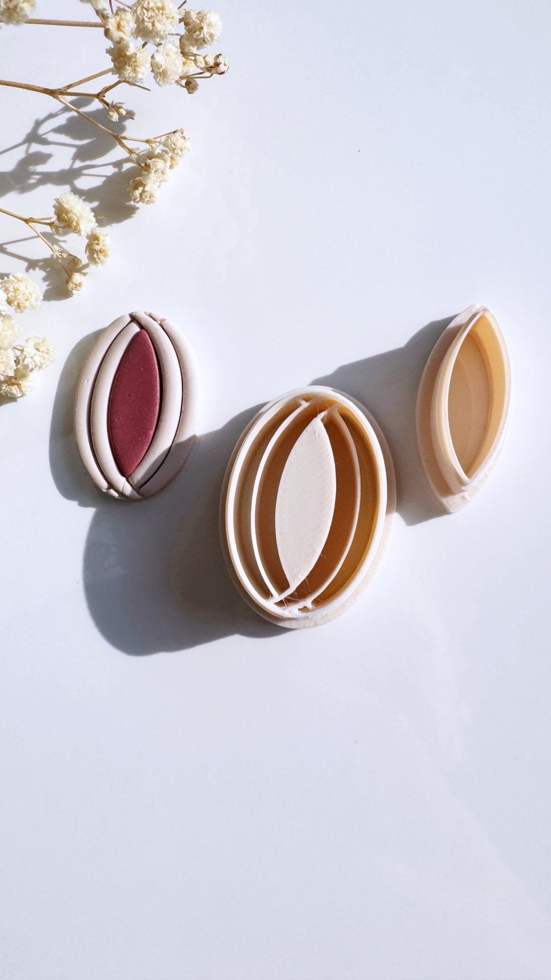 Embossed oval inlay cutter set - Goat Corp