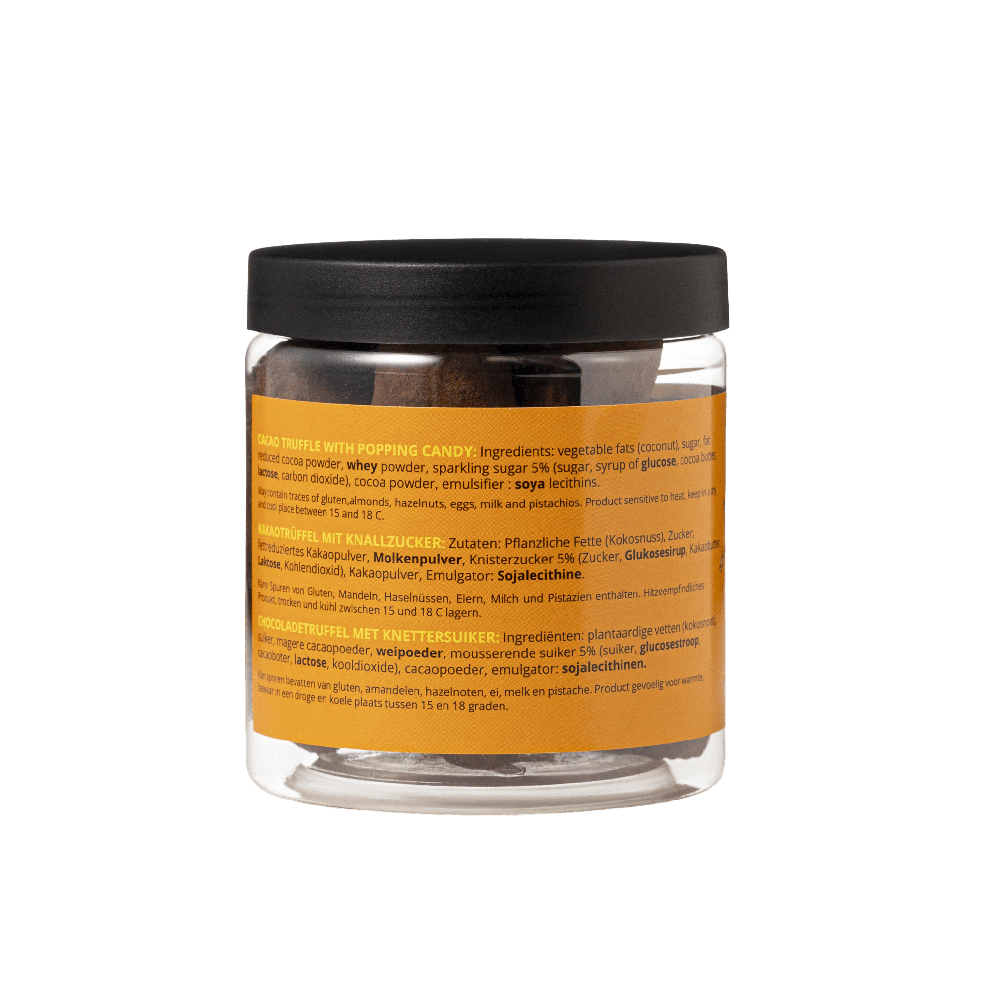 Exploding Sweets Halloween Truffles Gift Jar 130g | Exploding Chocolate