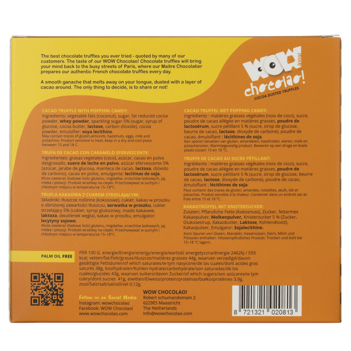 Exploding Sweets Halloween XL Box 250g | Fizzy Chocolate