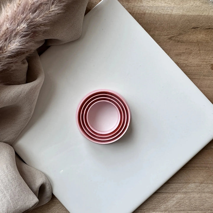 Extruded circle embossed cutter - Goat Corp