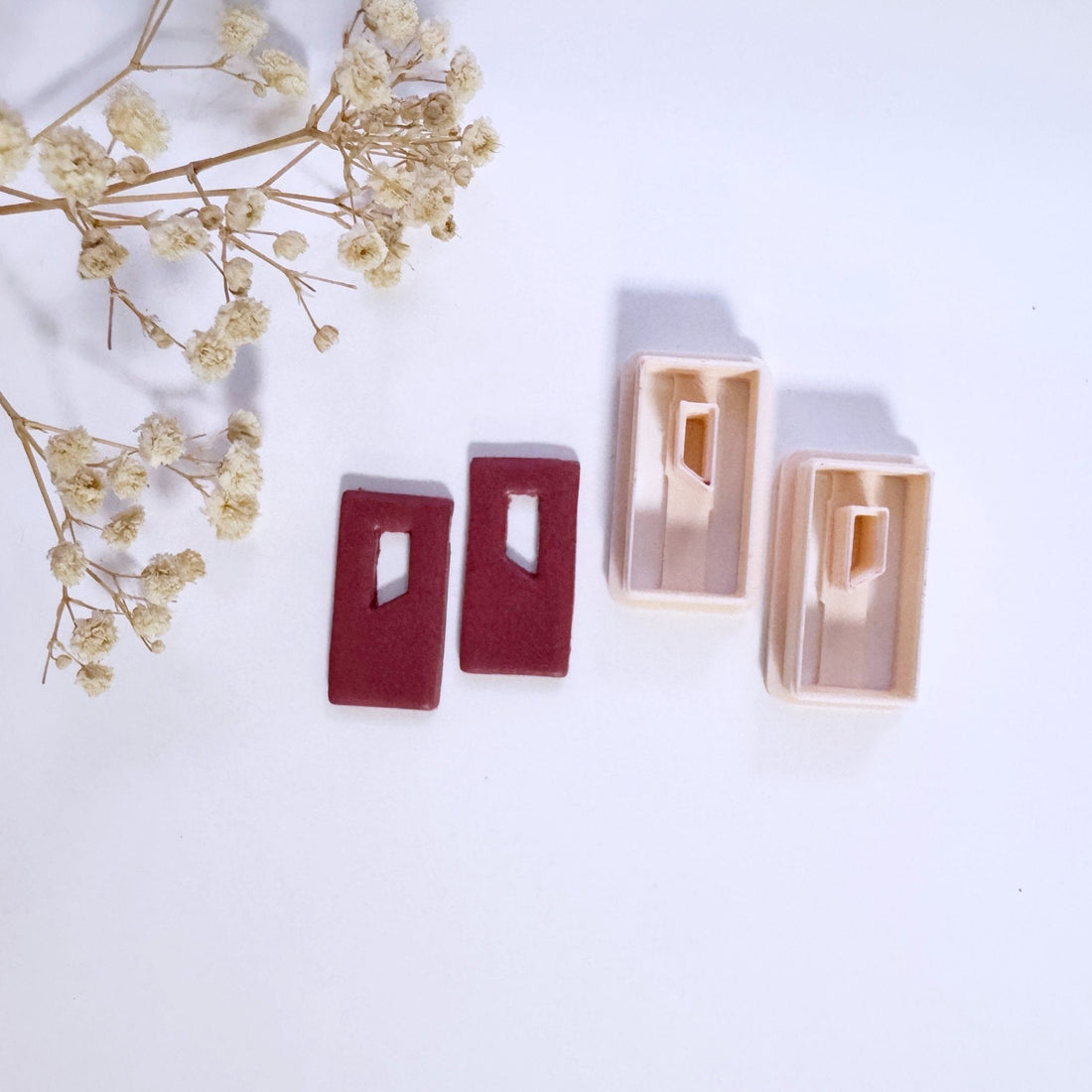 Fancy rectangle mirrored cutter set - Goat Corp