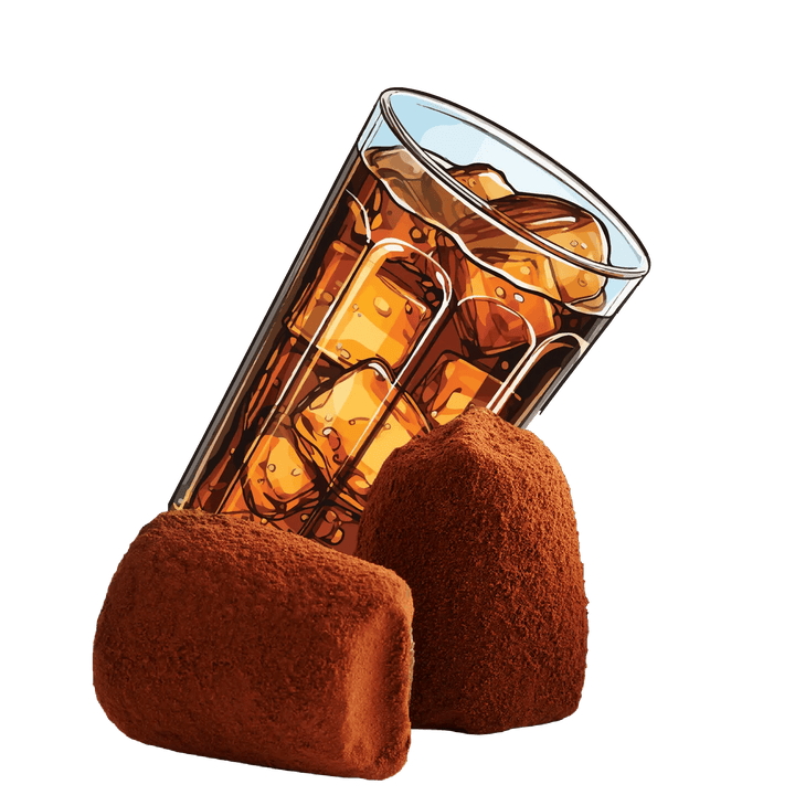 Fizzy Cola chocolate truffles - bulk