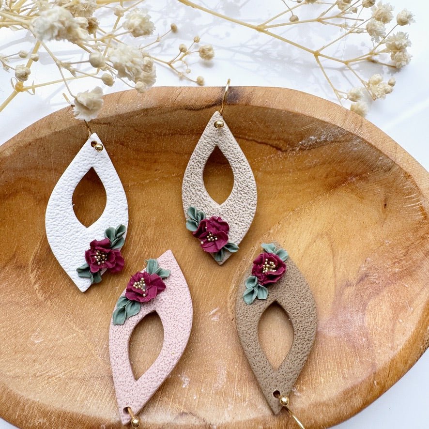 Floral Petal Oorbellen