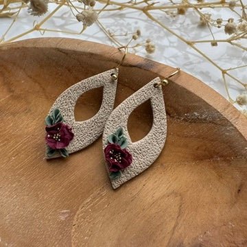 Floral Petal Oorbellen