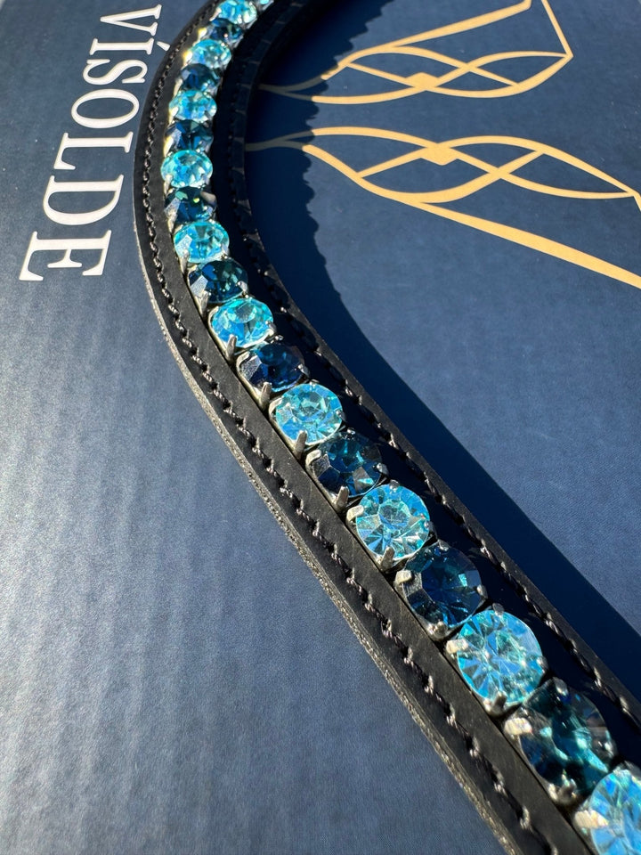 Frontriem Turquoise Donkerblauw