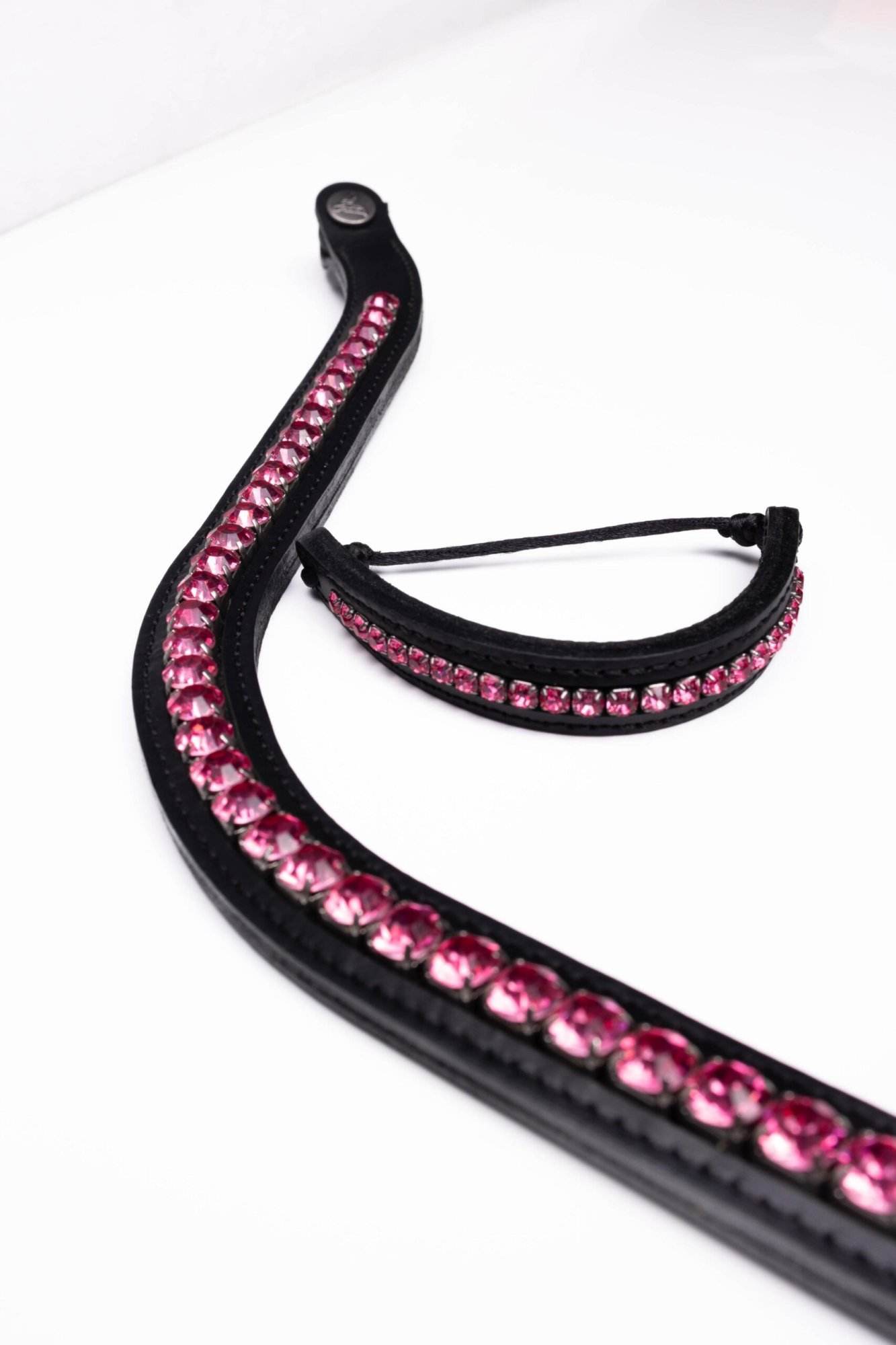 Frontriem Donkerroze