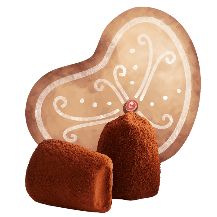 Gingerbread Chocolate Truffles - Bulk