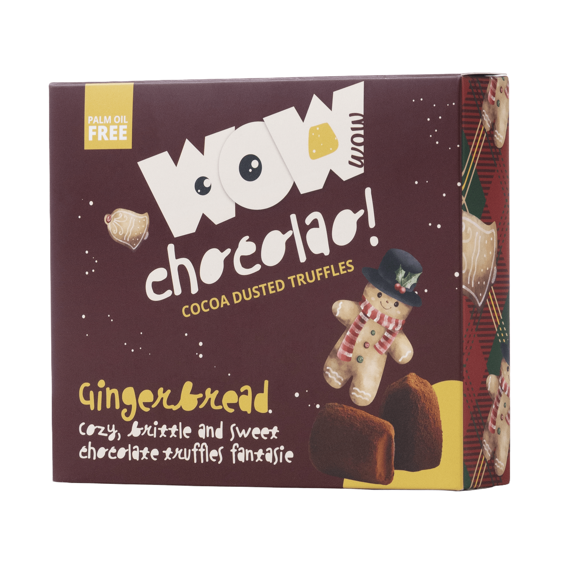 Gingerbread Chocolate Truffles XL Box 250g | Cozy Spiced Christmas Chocolate