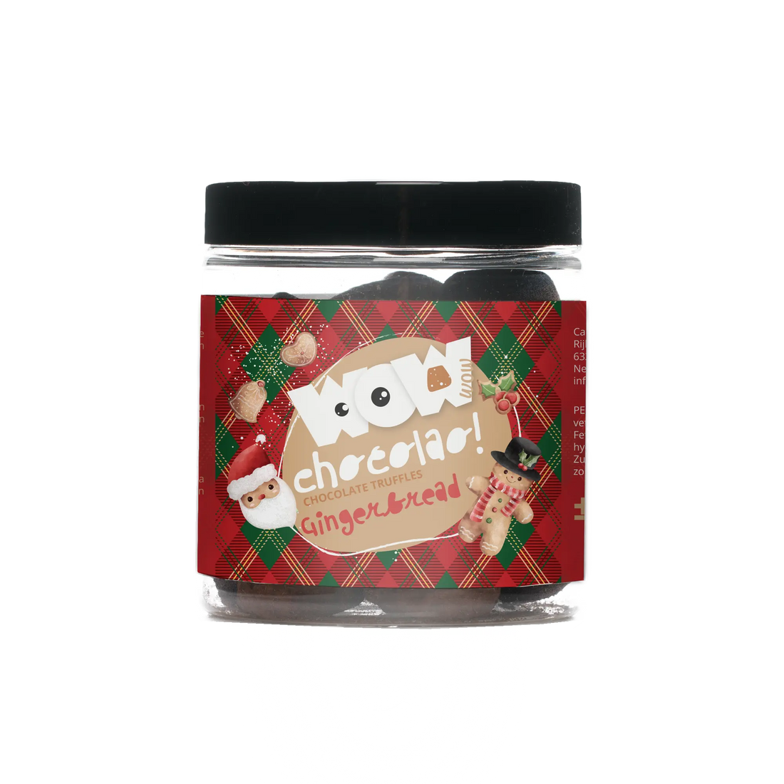 Gingerbread Chocolate Truffles - Christmas - Gifting Jar 130g - Goat Corp