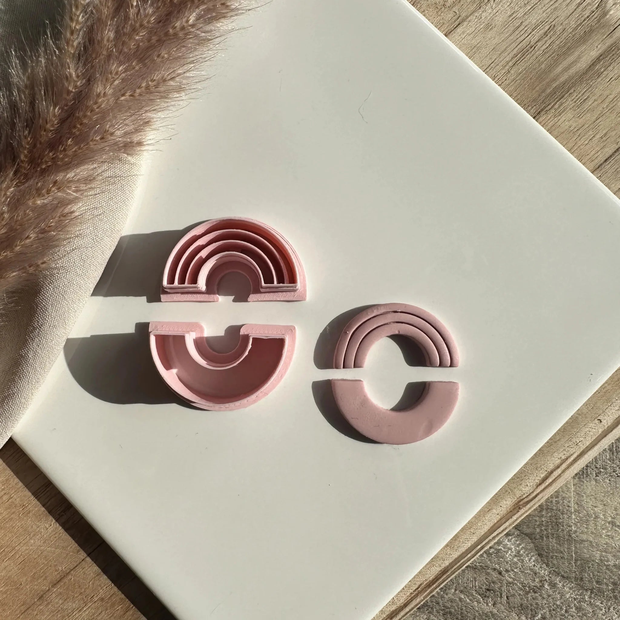 Half an arch set embossed cutters - Goat Corp