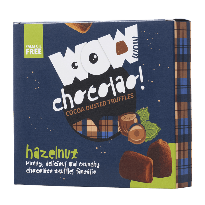Hazelnut Chocolate Truffles XL Box 250g | Roasted Hazelnut Chocolate