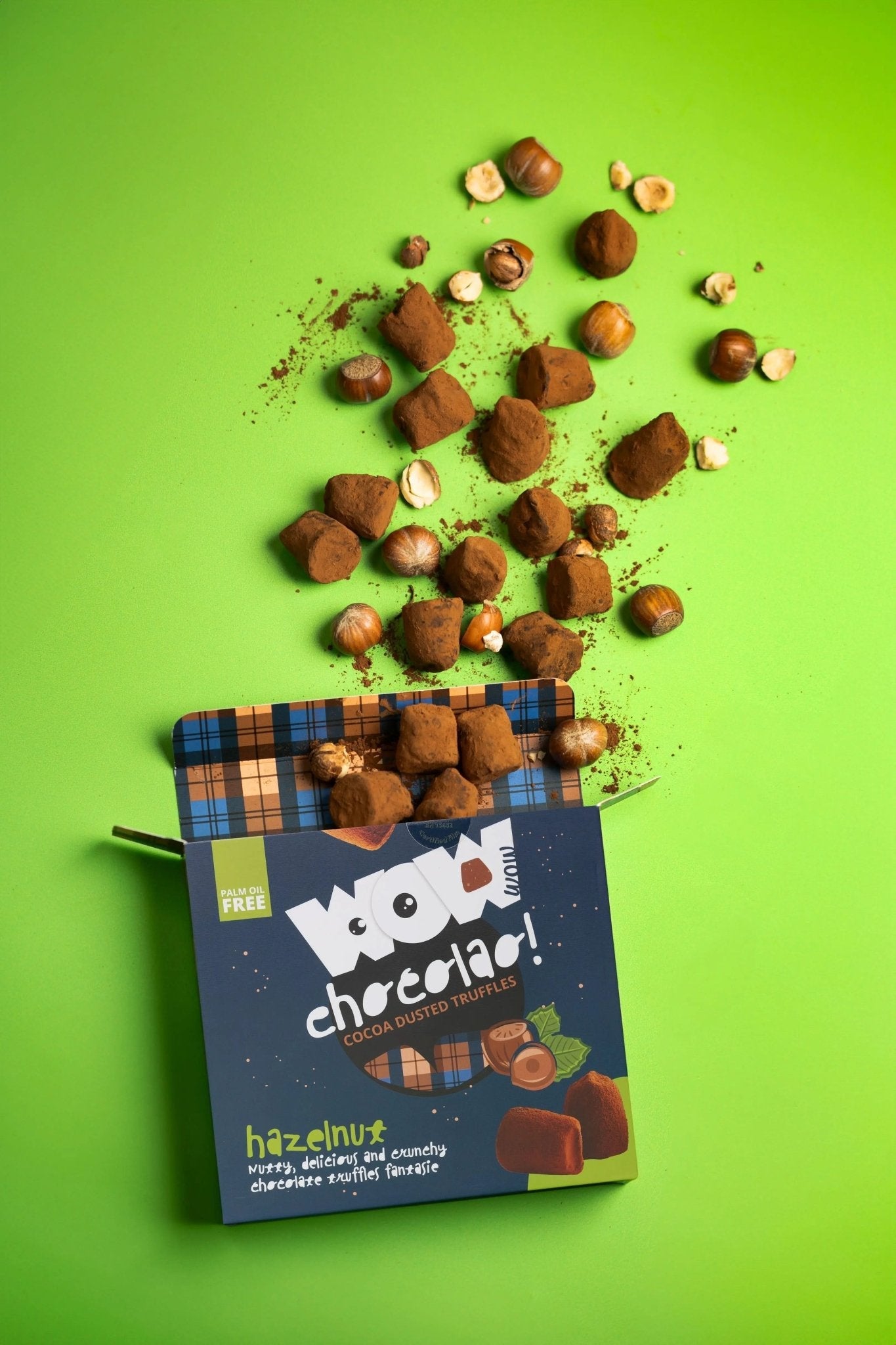 Hazelnut Chocolate Truffles XL Box 250g | Roasted Hazelnut Chocolate
