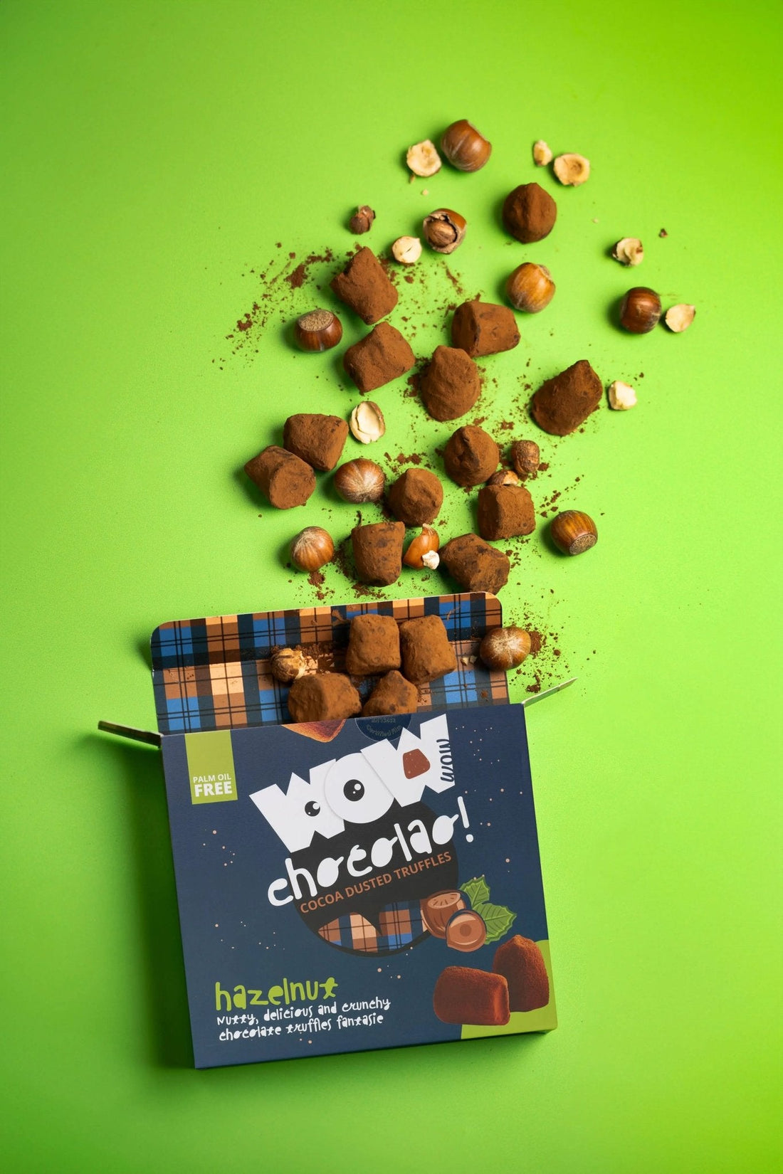 Hazelnut Chocolate Truffles XL Box 250g | Roasted Hazelnut Chocolate