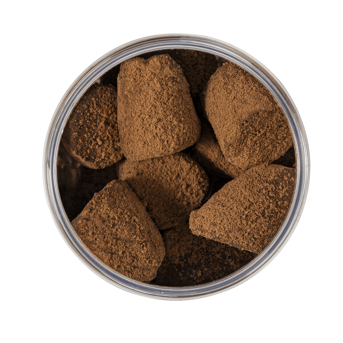 Salted Butter Caramel Christmas Truffles Gift Jar 130g | Festive Caramel Chocolate