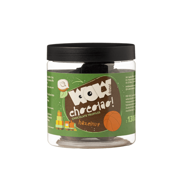 Hazelnut Father’s Day Truffles Gift Jar 130g | Gourmet Gift Chocolate