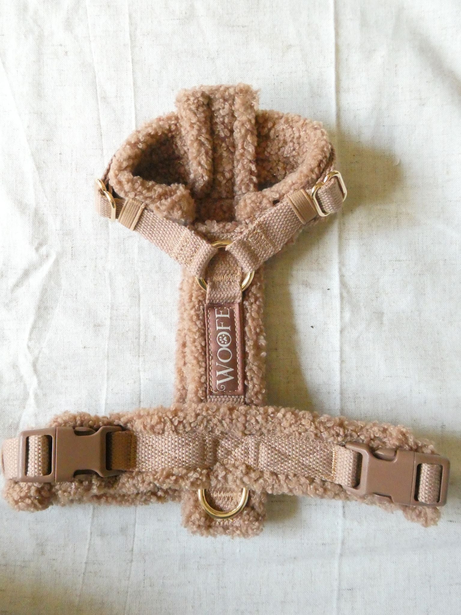 Teddy Harness Hazelnut