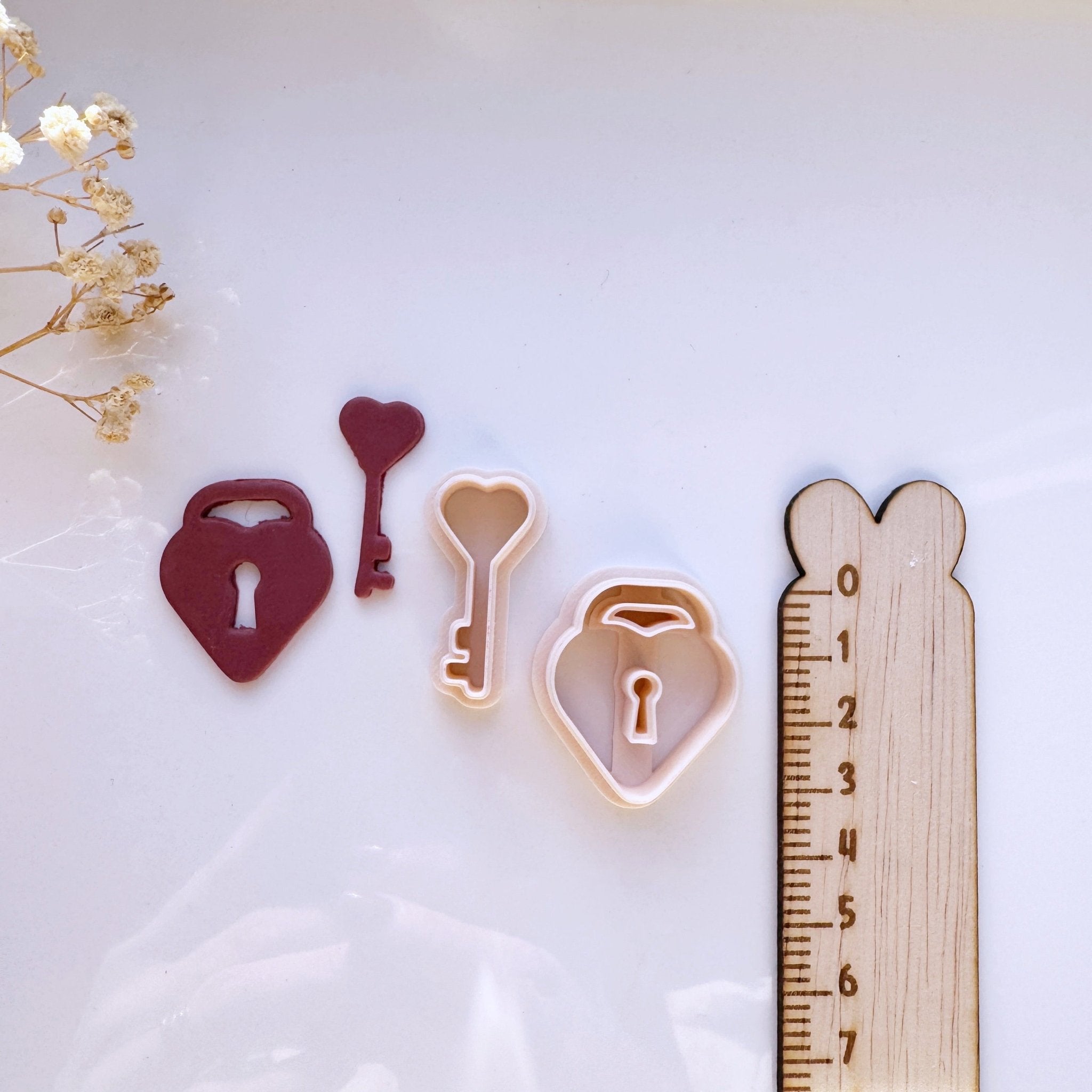 Heart lock cutter set - Goat Corp