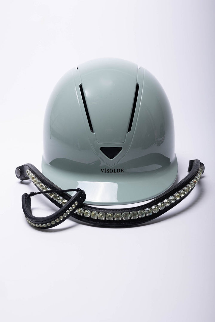 Schaal paardrijhelm Mintgroen