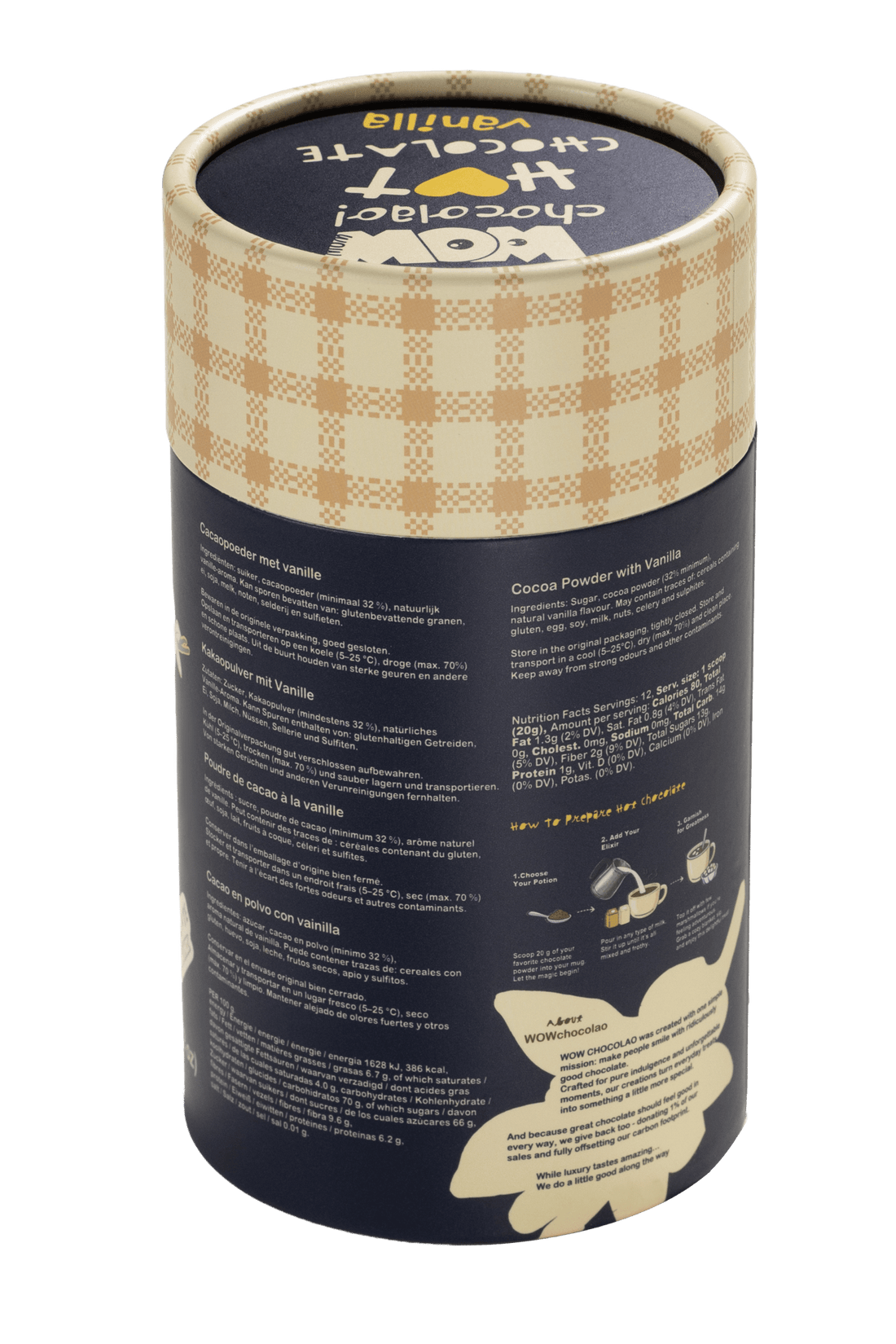 Hot Chocolate - Vanilla 250g