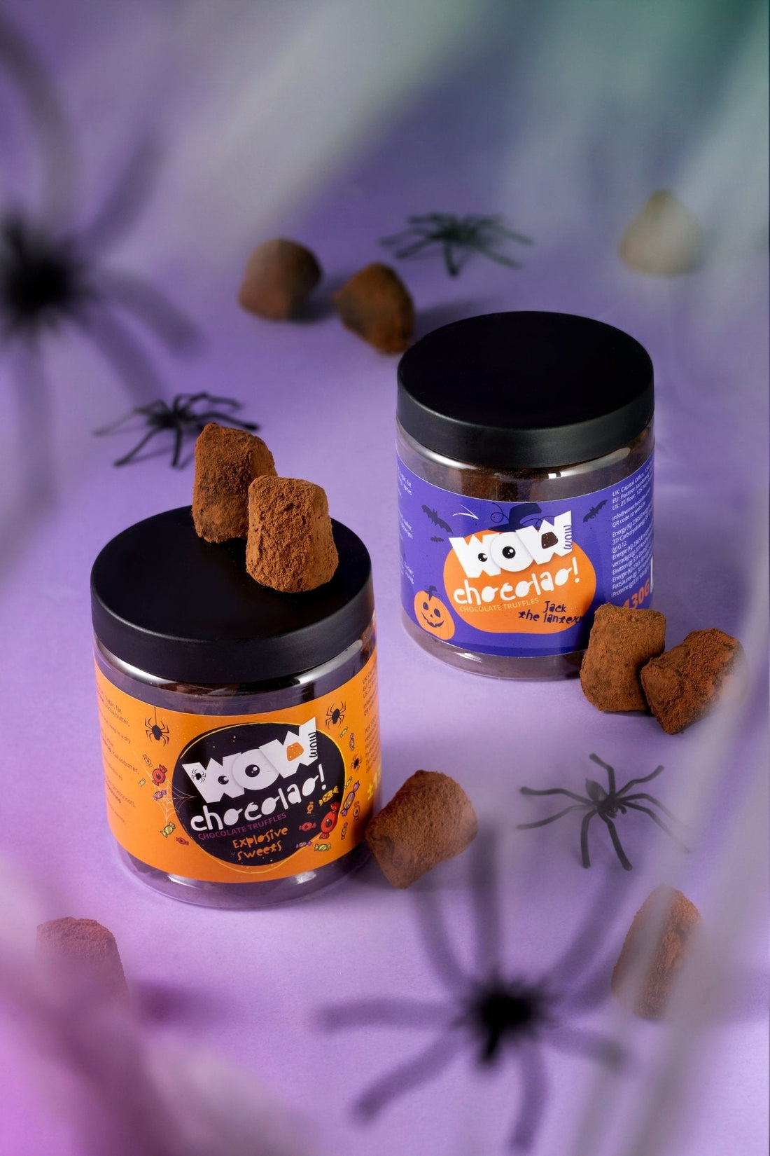 Jack The Lantern Pumpkin Pie Truffles Gift Jar 130g | Halloween Chocolate