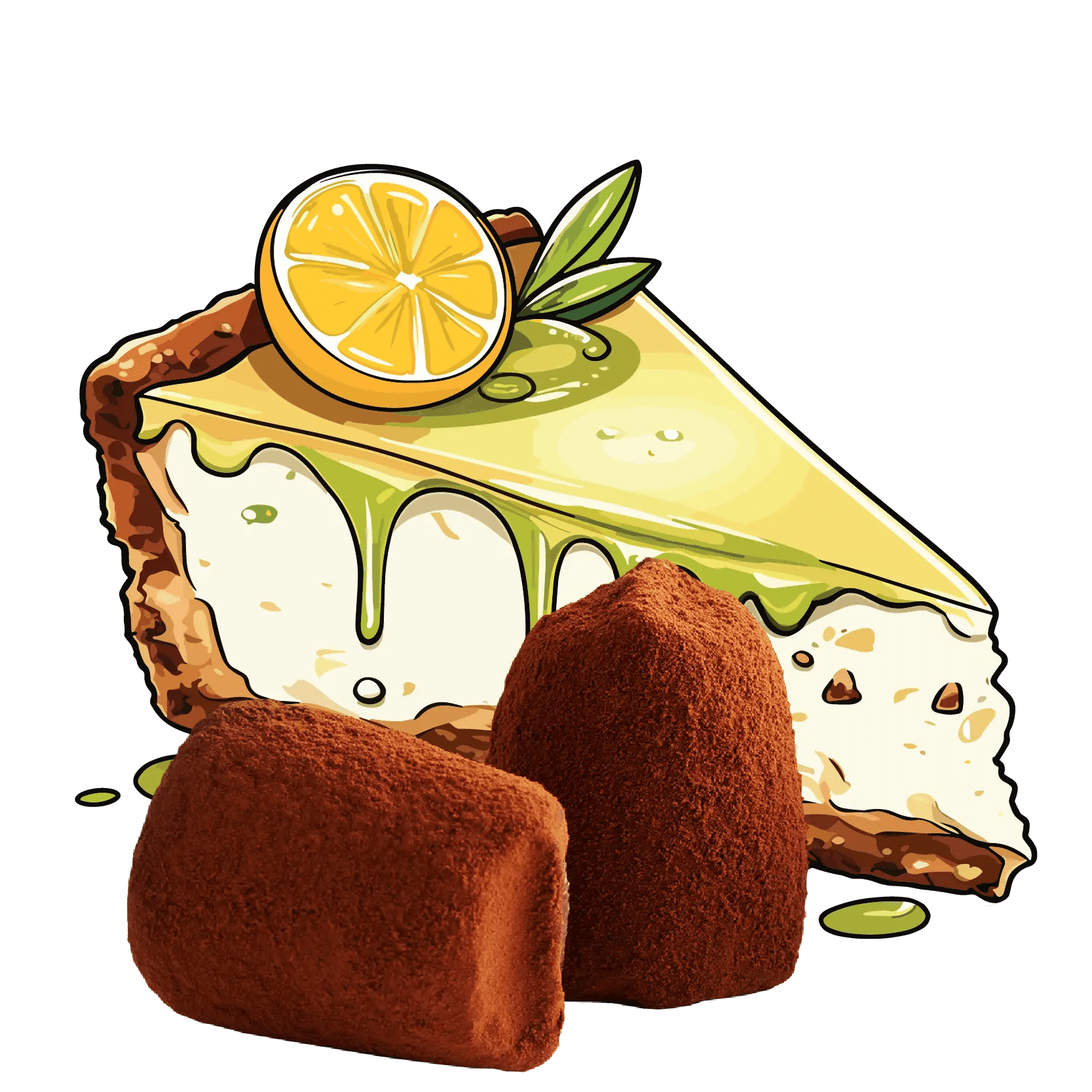 Lemon Pie Chocolate Truffles - bulk