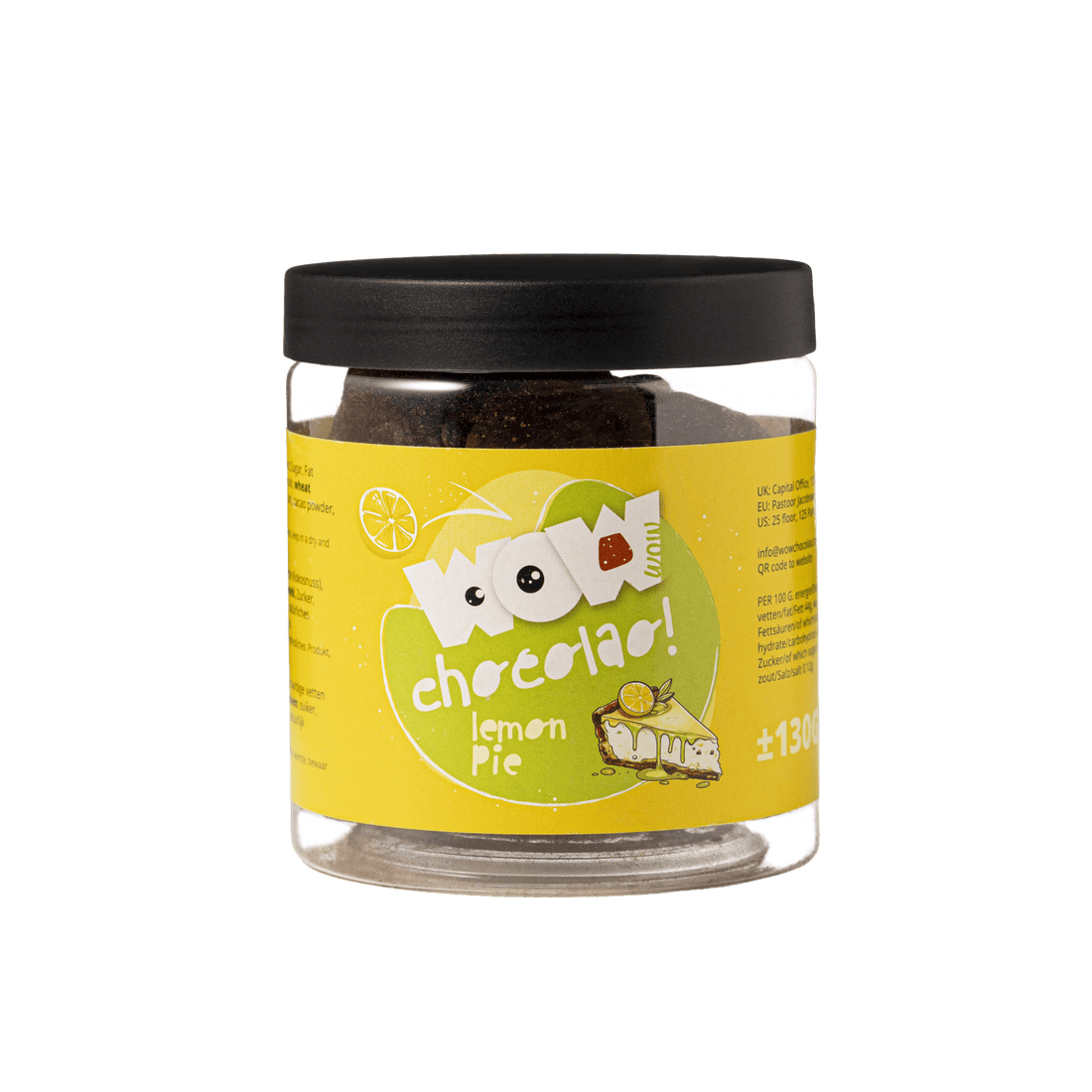 Lemon Pie Chocolate Truffles Gift Jar 130g | Crunchy Citrus Chocolate