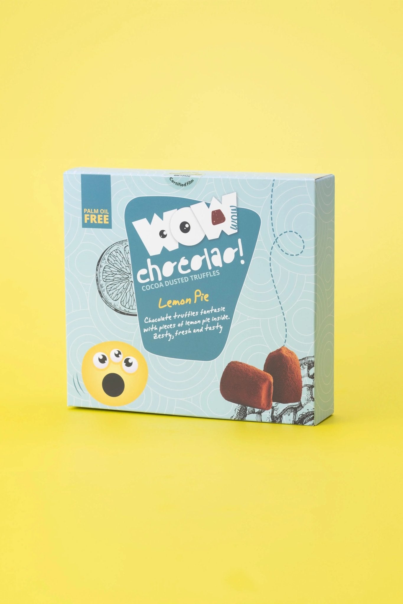 Lemon Pie Chocolate Truffles XL Box 250g | Crunchy Lemon Chocolate