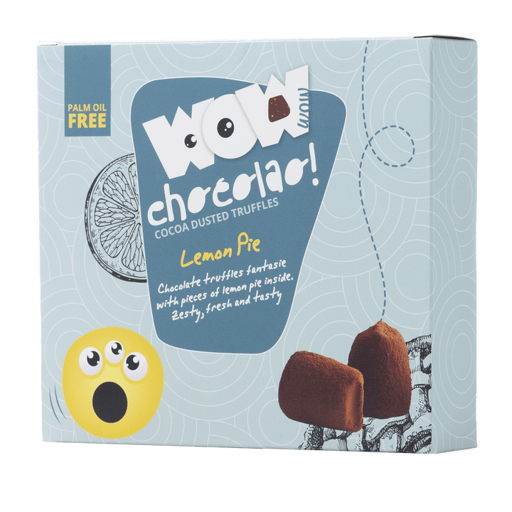 Lemon Pie Chocolate Truffles XL Box 250g | Crunchy Lemon Chocolate