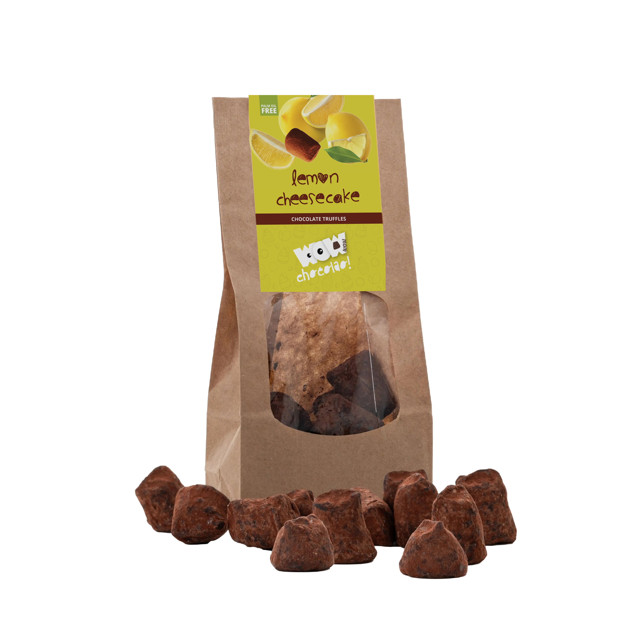 Lemon Pie Chocolate Truffles - Biodegradable bag 130g - Goat Corp