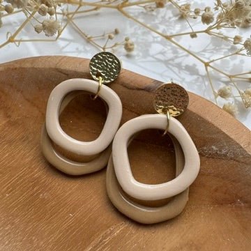 Linked Loops Oorbellen