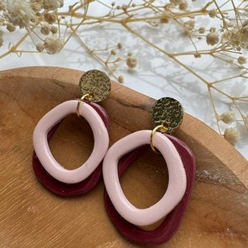 Linked Loops Oorbellen