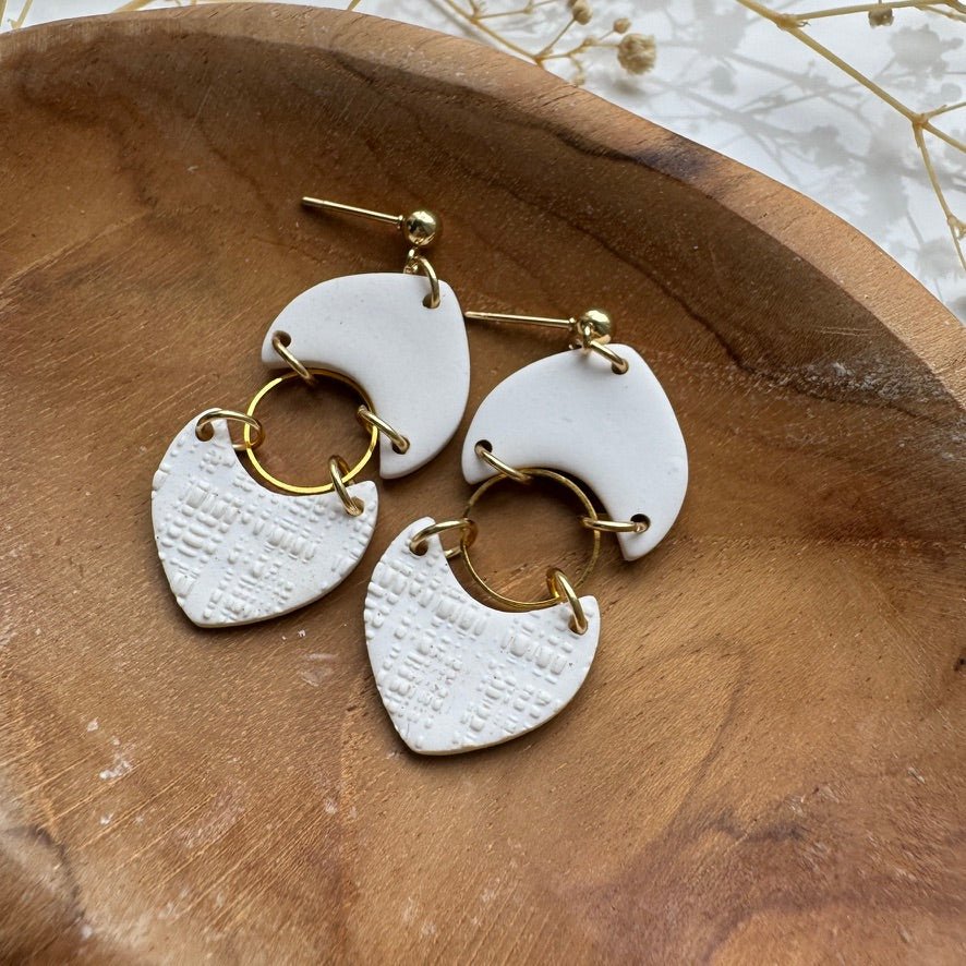 Lunar Shields Oorbellen