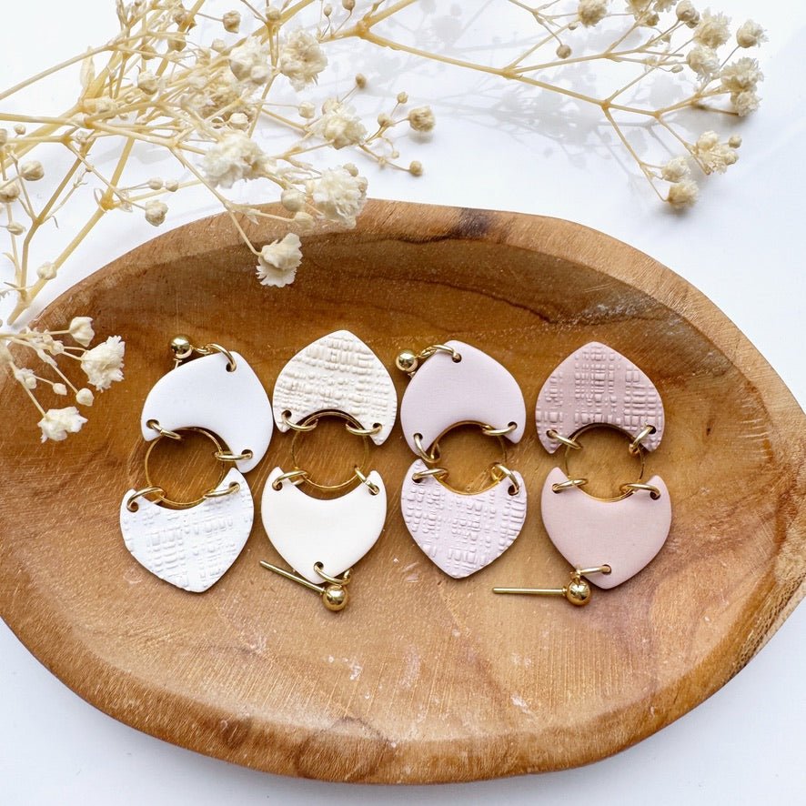 Lunar Shields Oorbellen