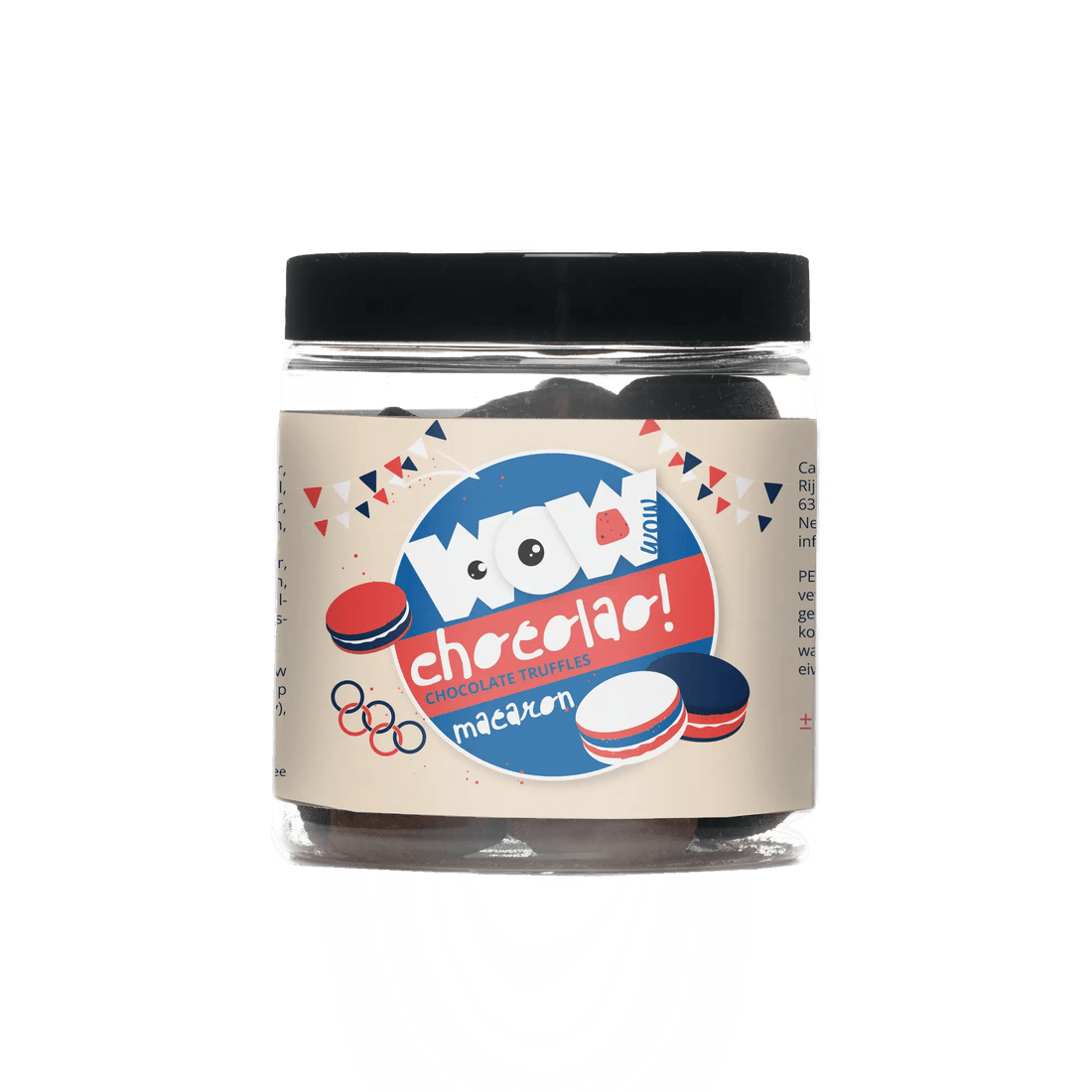 Macaron Chocolate Truffles - Olympics 2024 - Gifting jar 130g