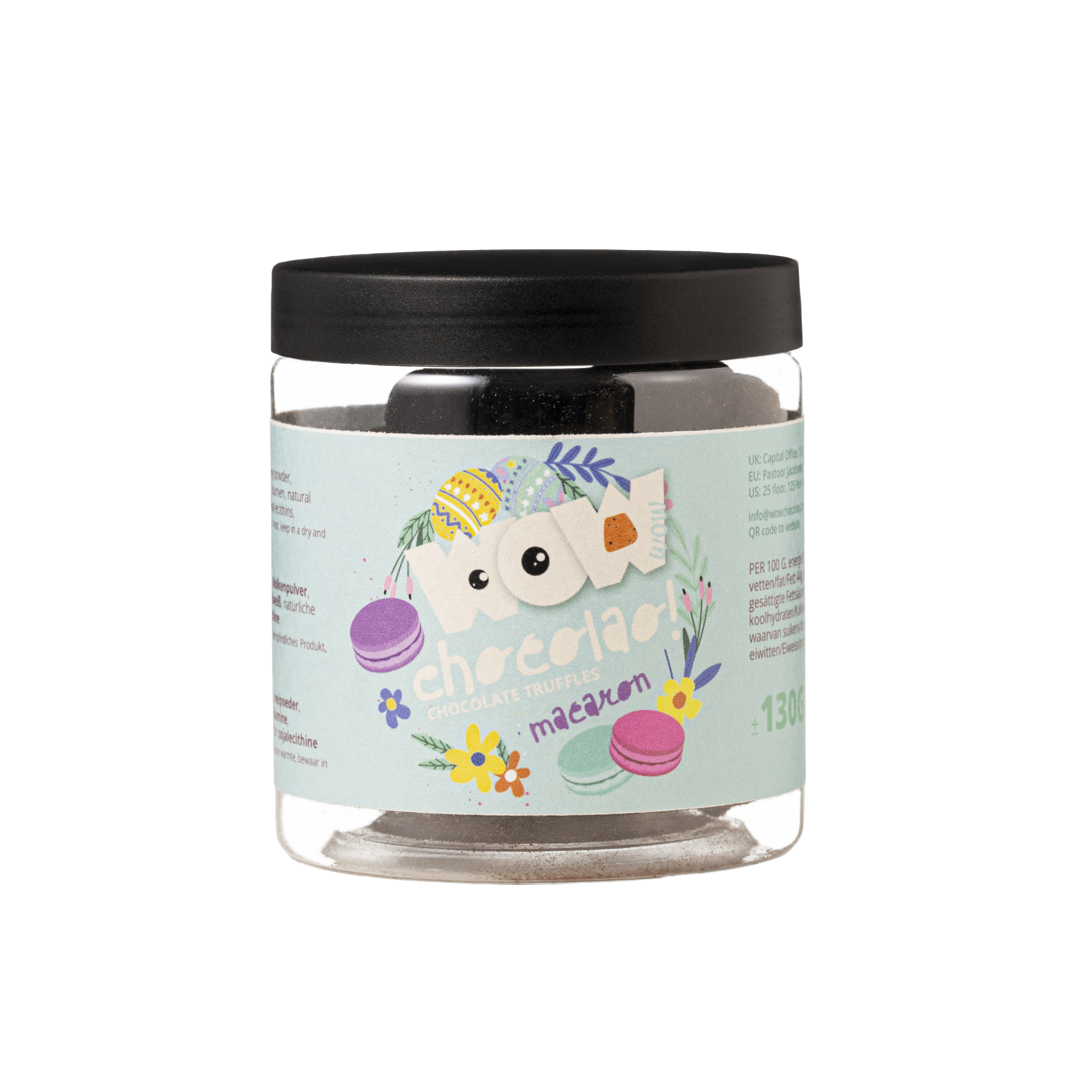 Macaron - Easter Chocolate Truffles - Gifting jar 130g