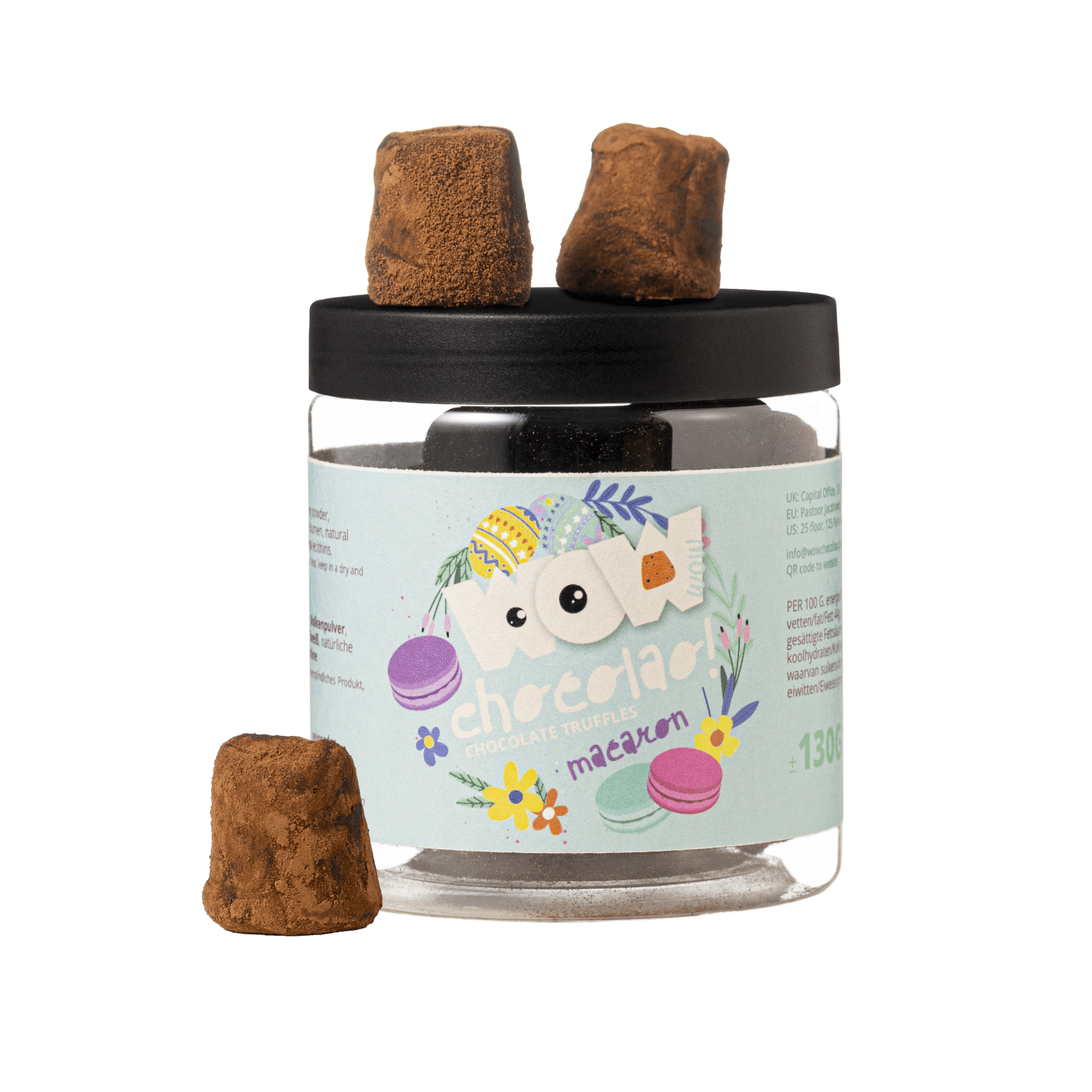 Macaron - Easter Chocolate Truffles - Gifting jar 130g