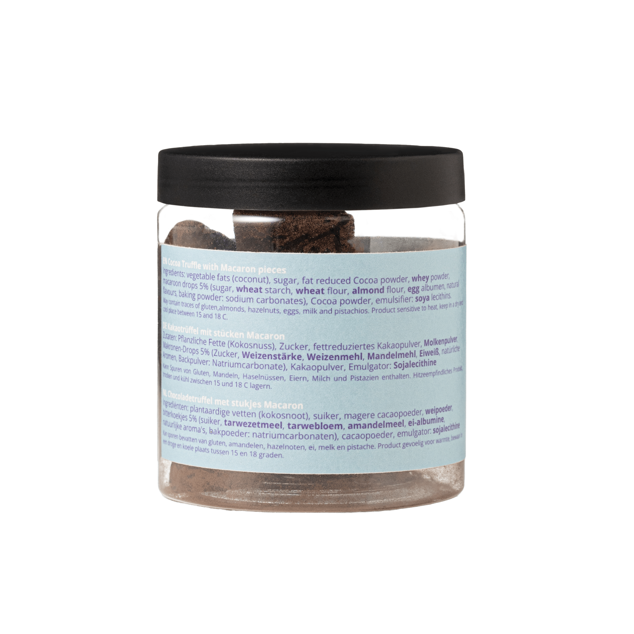 Macaron Pride Chocolate Truffles Gift Jar 130g | Colorful Luxury Chocolate