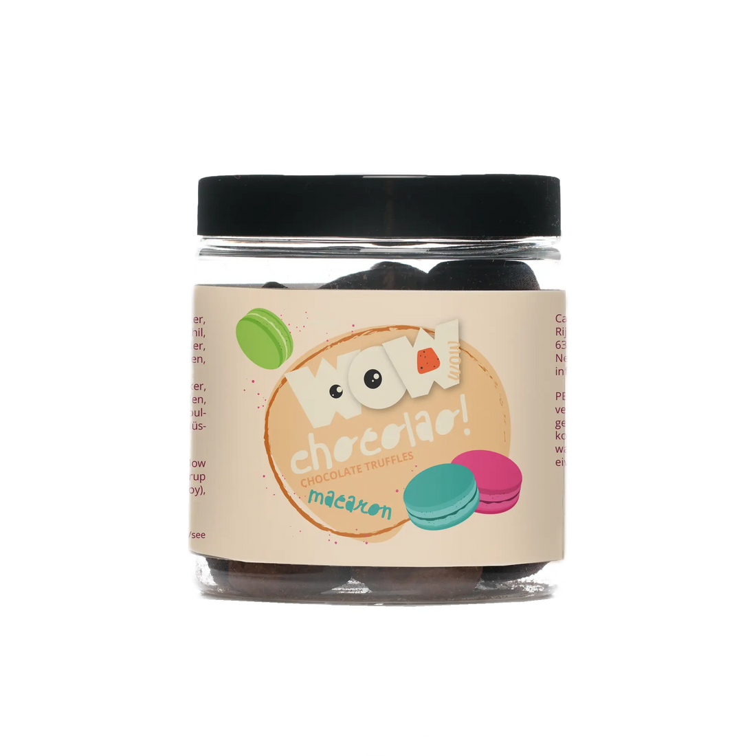Macaron Chocolate Truffles - 130g Gifting jar - Goat Corp