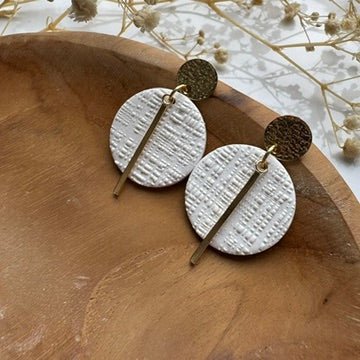 Modern Disc Oorbellen