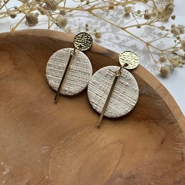 Modern Disc Oorbellen