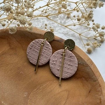 Modern Disc Oorbellen