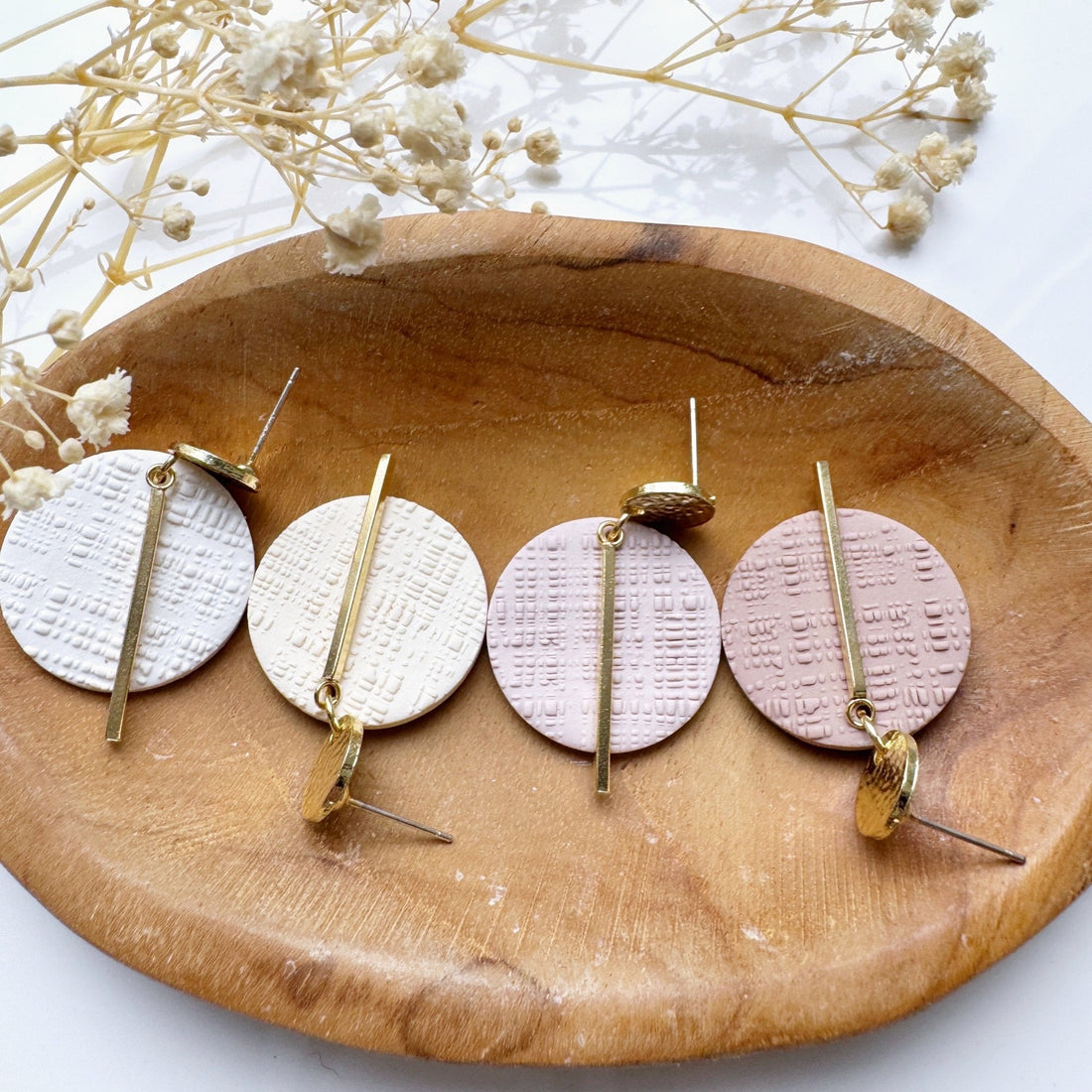 Modern Disc Oorbellen