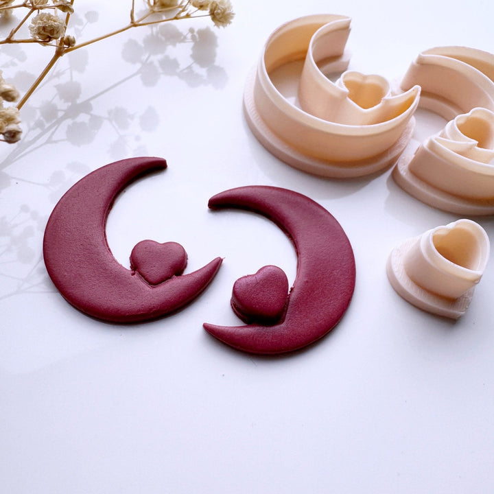 Moon and heart cutter set - Goat Corp