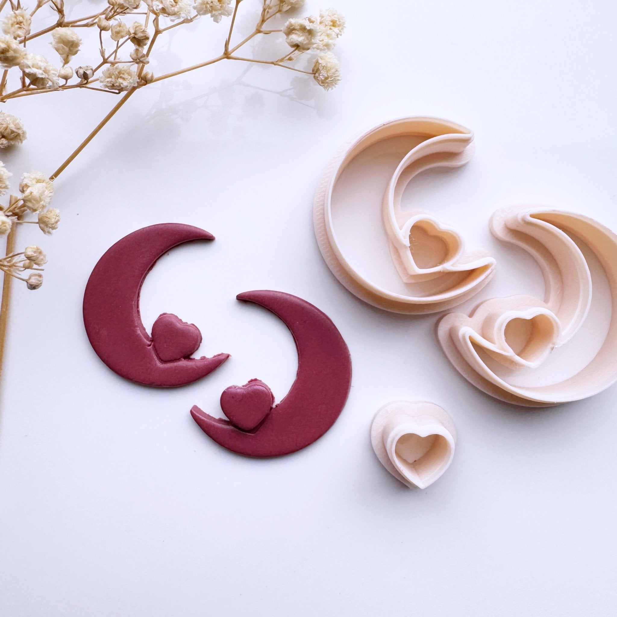 Moon and heart cutter set - Goat Corp