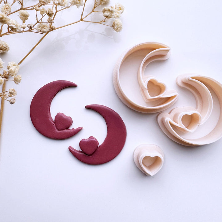 Moon and heart cutter set - Goat Corp
