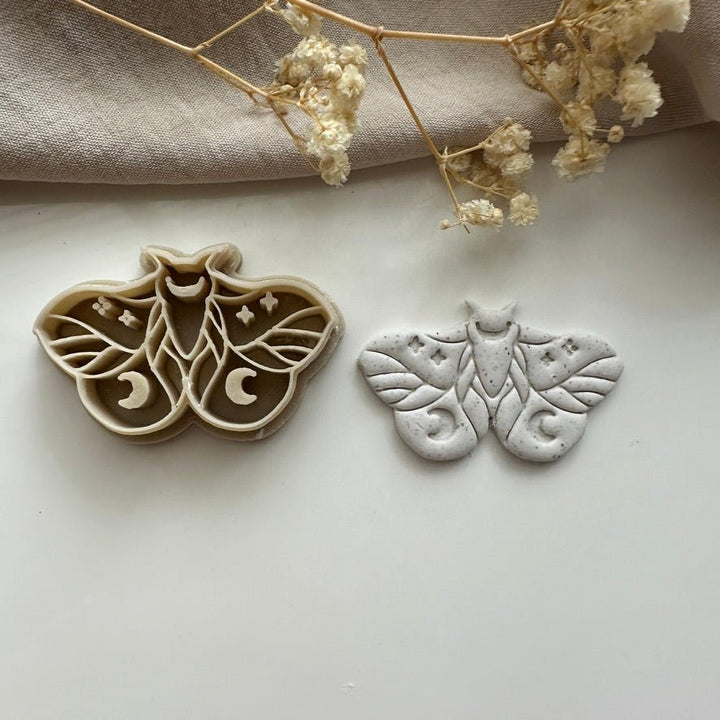 Moth and moon cutter - Goat Corp