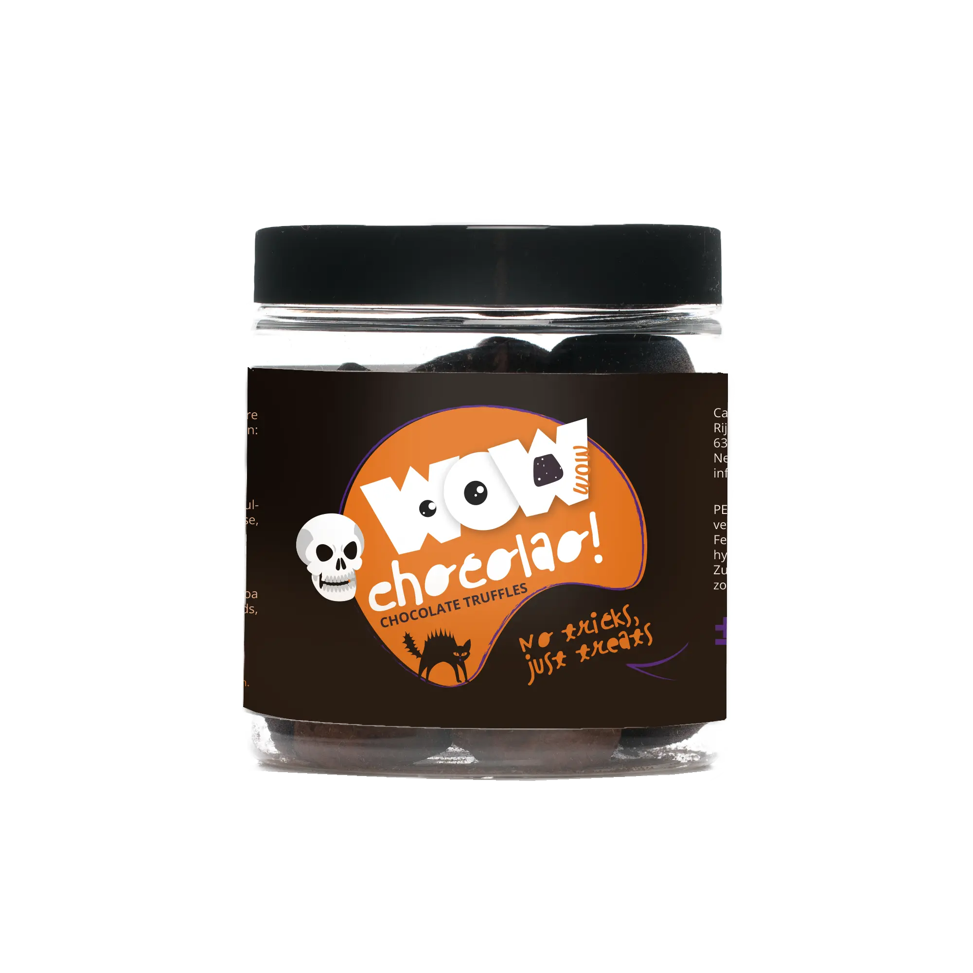 No tricks, just treats - Halloween Chocolate Truffles - WOW Chocolao! - Goat Corp