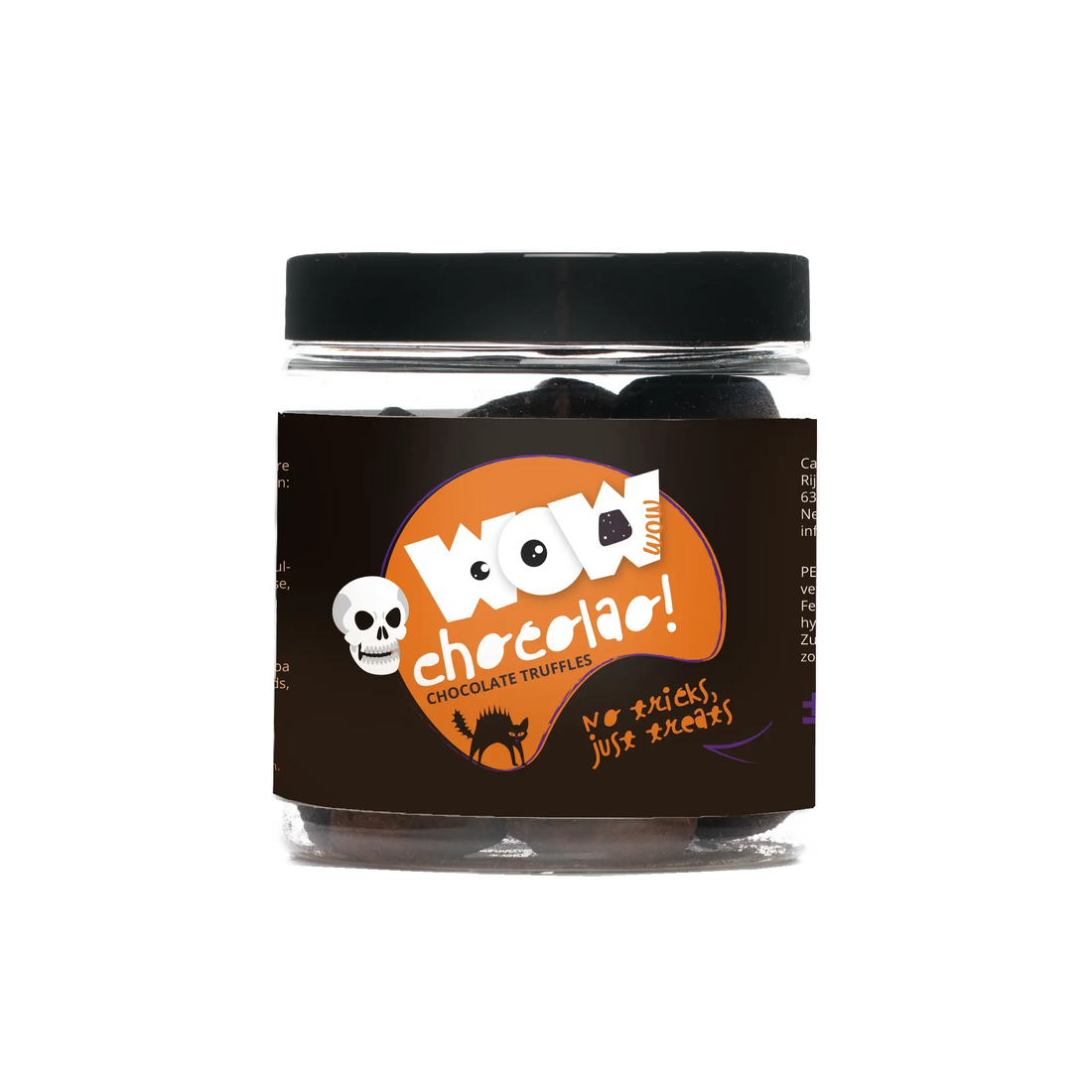 No tricks, just treats - Halloween Chocolate Truffles - WOW Chocolao! - Goat Corp